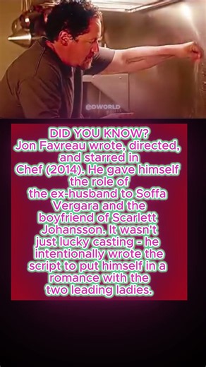 DID YOU KNOW? Jon Favreau Wrote, Directed, AND Cast Himself in *Chef#shorts