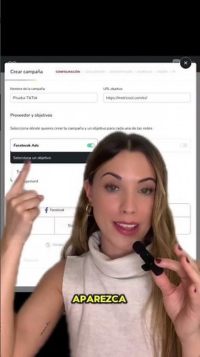 Crea tus campañas de Facebook Ads desde Metricool ∞