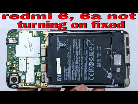 redmi 6, 6a dead solution | redmi mi 6, 6a not turning on fix