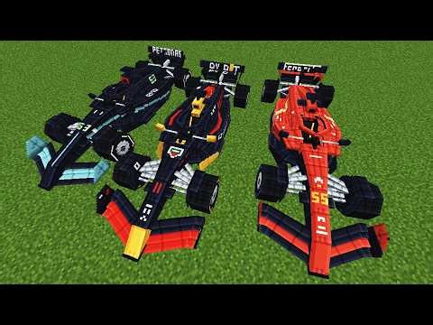 This Minecraft Formula 1 Mod Is INSANE!