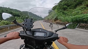 铃木uy125跑山日记-北流高速收费站至大容山雪乐源滑雪馆