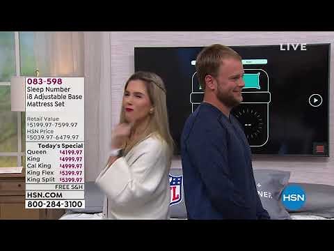 Sleep Number i8 Modular Base Queen Mattress Set