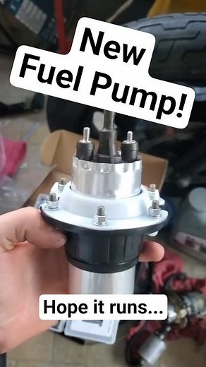 K75 scrambler: Fuel pump #motorcycle #motorcycleparts #bmwbike