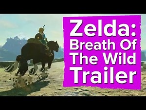 The Legend of Zelda Breath of the Wild Trailer - Nintendo E3 2016 (Wii U Gameplay)