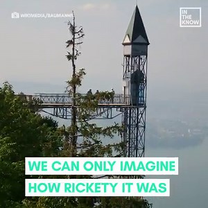 This is the tallest outdoor elevator in Europe and is a must-see for thrill seekers 😱 | In The Know Travel