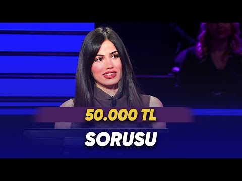 Kayla Güçlü 50 bin TL değerindeki soruya ne cevap verdi? - Kim Milyoner Olmak İster? 1194. Bölüm
