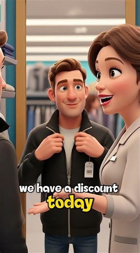 English dialogue about shopping for clothes.#english #funny #speakingeveryday #disney