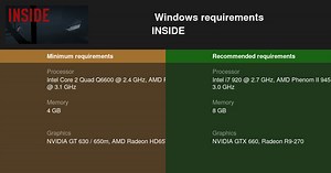 INSIDE System Requirements — Can I Run INSIDE on My PC?