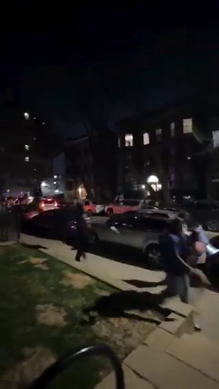 Another teen takeover last night but this time in Hyde Park. If only these kids had a jobs program or a community center that was open 24/7 on a school night.Start arresting the kids who committed crimes & March their parents into the police station behind them.