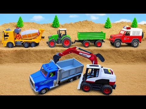 Diy tractor mini Bulldozer to making concrete road | Construction Vehicles, Road Roller