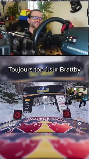 Let’s go ! #simracing #wrc #wrcgenerations #thrustmaster #nextlevelracing #t818 #directdrive #steeringwheel #setup