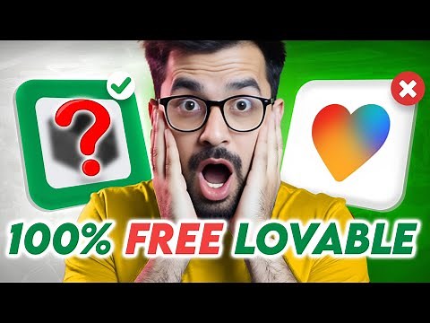 STOP Paying for Lovable! Build SaaS 100% Free with this Opensource Lovable and bolt.new Alternative