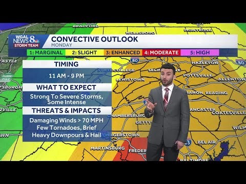 ALERT Monday: Strong to severe storms likely