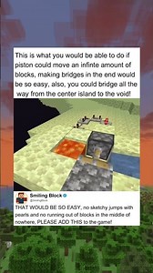 infinte bridge technology #minecraft