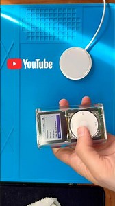 Transparent iPod mini case 🤯 #ipod #apple #modded #magsafe #ipodforever #diy #sdcard #tech