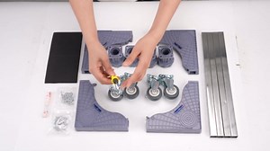 Washing Machine Stand with Wheels, Heavy Duty Fridge Stand Mobile Base Universal Laundry Platform for All Washer Types