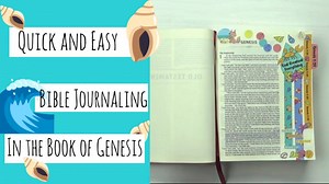 1.1K views · 29 reactions | Quick and Easy Bible Journaling in The...