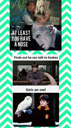 Voldemort vs Flynn Rider Nose Roast 😂 | Harry Potter x Tangled Meme#shorts #meme #harrypotter