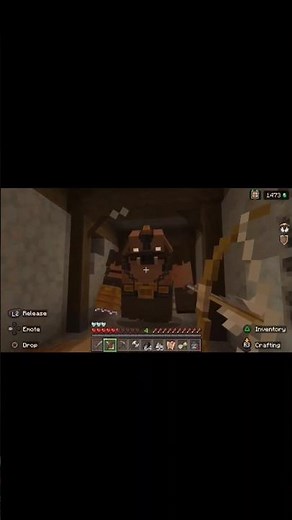 My first encounter with the great hog in the minecraft movie event #minecraft #minecraftmovie