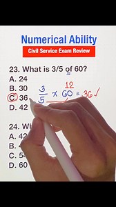 Civil Service Exam Review: Determining a Part of a Number #CSETutorialsByProfD #CSE2025 | Team Padayon Review Center