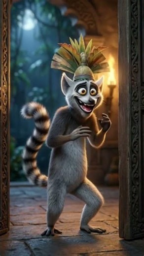 king Julien reunites with Maurice 🥲