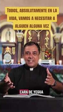 Todos alguna vez vamos a necesitar a alguien. #padrearturocornejo