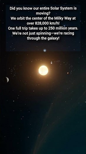 We're Racing Through the Galaxy at Unbelievable Speed!