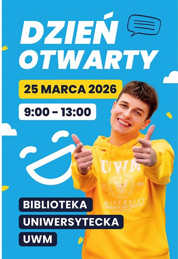 Dzień Otwarty na UWM - 25 Marca w Olsztynie!