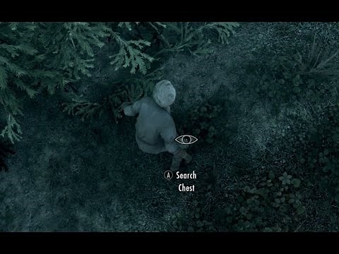 Skyrim Remastered: Solitude Chest (Invisible Chest Location)