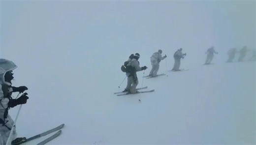 IDF Alpinist unit soldiers on Mount Hermon today | Uri Gobey