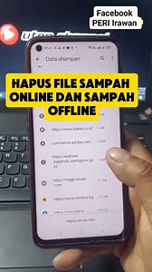 4.1K views · 48 reactions | Cara hapus file sampah online fan file sampah offline #tutorial #tipsandroid #aplikasi #internet #tutorialhp #mediasosial #tutoorialhp | Peri Irawan | Facebook