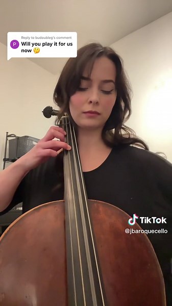 Bach Cello Suite in G Major Parody on Cello