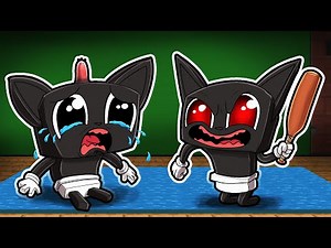 Baby Cartoon Cat's EVIL TWIN BROTHER? (Minecraft)