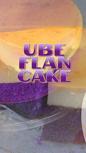 Ube Flan Cake. Recipe on our channel! #ubeflancake #cookingwithkurt #recipevideo #bakingtime | Cooking with Kurt