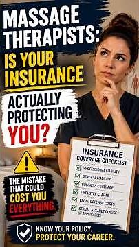 The Insurance Gap Costing Massage Therapists Thousands #MassageTherapist #BusinessTips #LMT