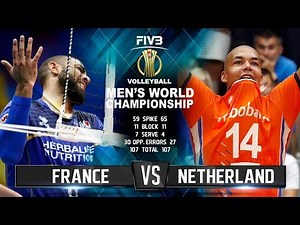 France vs. Netherlands | Volleyball Highlights | Men's World Championship 2018