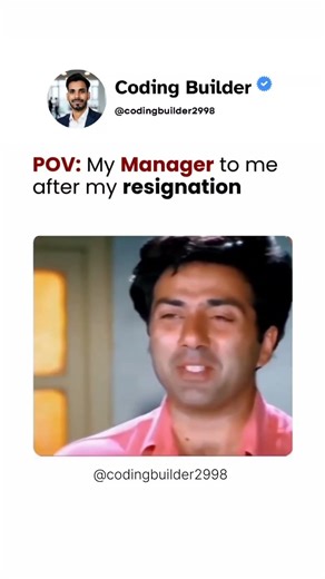 Who did this😁 #memes #funny #resignation #excuses #salary #python #javascriptcoding #foryou #manager