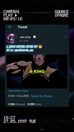 REAL KING 👑| RECORD OF REGNAROK