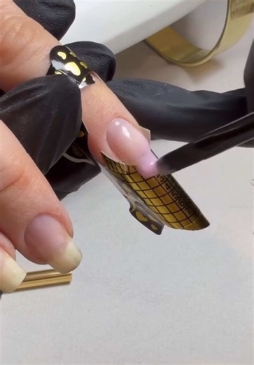 SCULPT IT Hard Gel 🖤 Your go-to for strong, flawless nail enhancements. Perfect for: • Overlays • Sculpted Tips • Tipped Extensions Build strength, create structure, and achieve beautiful long-lasting results every time. Thankyou @Sarah Wooldridge for this stunning set 🤍 #hardgel #magpiebeauty #magpiesculptit #everythingmagpie #hardgelnails
