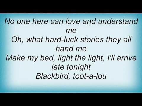 Ella Fitzgerald - Bye Bye Blackbird Lyrics