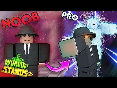 [World Of Stands] Going From Noob To Pro! + Completing Storyline!