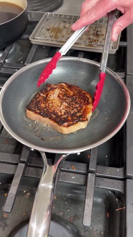 Cooking a Ribeye in Maple syrup 🤤