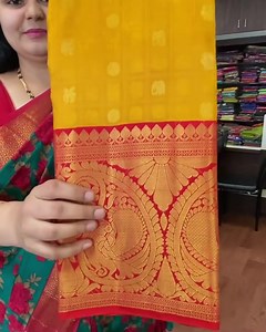 191K views · 8.4K reactions | KANCHIPURAM SILK SAREE WITH BEAUTIFUL BORDER , RICH PALLU AND CONTRAST BLOUSE , WITH UNQIUE MOTIFS SILK MARK CERTIFIED 8450+$ PLS WHSTAPP 6363247858 VISIT FOR MORE COLLECTION PREITY'S FASHION #1166, 1ST FLOOR, 11TH MAIN, RPC LAYOUT (VIJAYANAGAR) NEAR ATTIGUPEE BEHIND METRO STATION BANGALORE - 560040 | Preity's Silks - Exclusive Pure Silk Sarees | Facebook