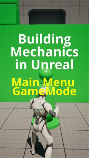 Main Menu GameMode (Devlog S1-4a) #devlog #indiedev #unrealengine #gamedev