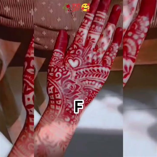 New mehndi designs and F name letter 💓💗💐🥰❤️🌟