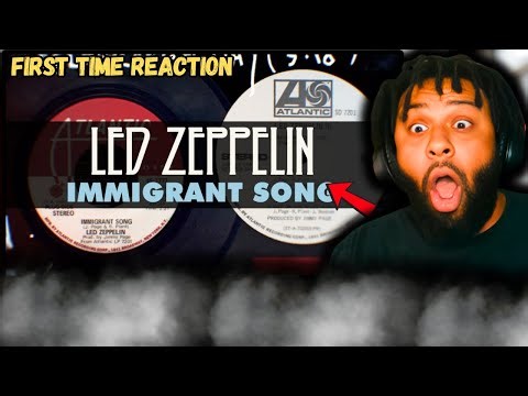 Led Zeppelin – Immigrant Song (Official Audio) [REACTION] | First Time Hearing This CLASSIC!