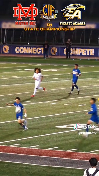 Mater Dei Takes 2-0 Lead at Halftime in CIF Soccer Championship