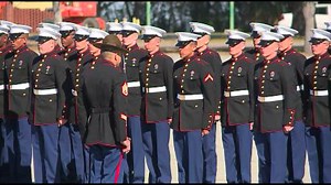 Recruits become Marines at Parris Island