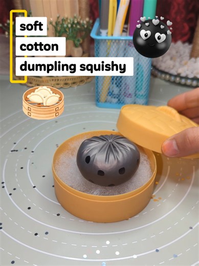 Diy squishy dumpling #trending #fyp #viral #tiktok #creatorsearchinsights