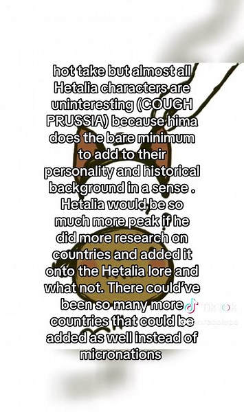 Hetalia Characters: A Critique on Depth and Development